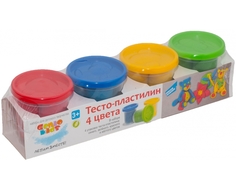 Набор для творчества Genio kids «Тесто-пластилин» 4 цветов