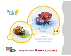 Набор для лепки Genio kids «Божья коровка»