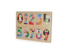 Рамка-пазл Wooden Toys «Цифры»