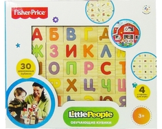 Кубики Fisher Price «Алфавит» 30 шт.