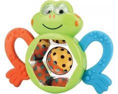 Погремушка-прорезыватель Happy baby «Веселый лягушонок FROGUS»