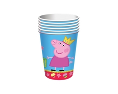 Одноразовые стаканы Peppa Pig «Пеппа Принцеса» 6 шт.