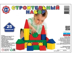 Конструктор Десятое королевство «Строительный набор» 25 дет.