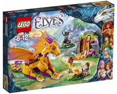Конструктор LEGO Elves 41175 Лавовая пещера дракона огня