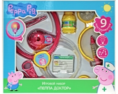 Игровой набор доктора Peppa Pig «Пеппа» 9 пр.