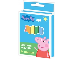 Набор цветных мелков Peppa Pig «Свинка Пеппа» 6 цв.