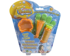 Набор для пускания мыльных пузырей HTI «Фокусы с пузырями Bubblz и волшебная перчатка»