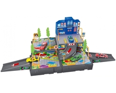 Игровой набор Dave Toy «Полицейский участок» с 2 машинками