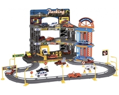 Игровой набор Dave Toy «Гараж Люкс» с 6 машинками