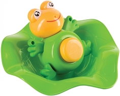 Игрушка для ванной Happy Baby «Funny Frog Лягушка-прорезыватель и ковш»