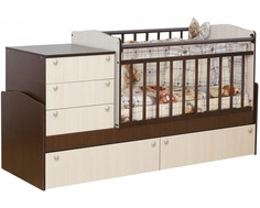 Кроватка-трансформер Daka Baby 02 комби Dakababy