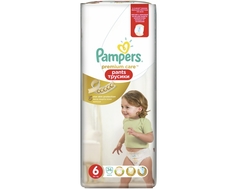Трусики-подгузники Pampers Premium Care 6 (16+ кг) 36 шт.
