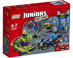 Конструктор LEGO Juniors 10724 Бэтмен и Супермен против Лекса Лютора
