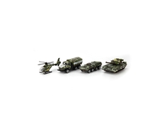 Игровой набор Технопарк «Военная техника» с 2 машинками 1:64 в ассортименте