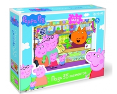 Пазл Origami «Peppa Pig: Сувенирная лавка» 35 эл.