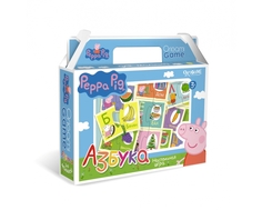 Настольная игра Origami «Peppa Pig: Азбука» в чемоданчике