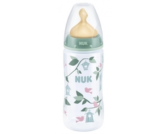 Бутылочка Nuk «First Choice Plus» с соской из латекса с рождения, 300 мл. в ассортименте