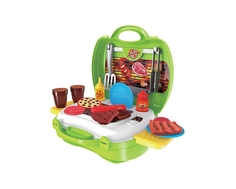 Игровой набор 1TOY «Мастер-Шеф Барбекю» в чемоданчике с аксессуарами