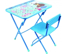 Комплект мебели Nika kids Маша и Медведь «Азбука 4»