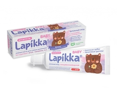 Зубная паста Lapikka Baby «Бережный уход» с кальцием и календулой