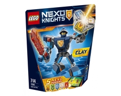 Конструктор LEGO Nexo Knights 70362 Боевые доспехи Клэя