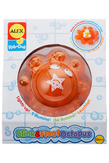 Игрушка для ванны осьминог ALEX