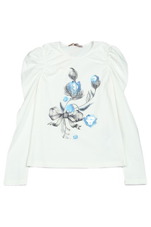Кофта с принтом Miss Blumarine