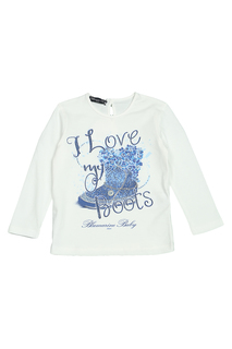 Футболка с длинным рукавом BABY BLUMARINE