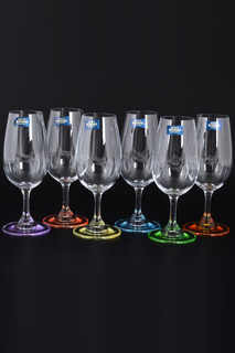 Набор бокалов для вина 6 шт. Crystalite Bohemia