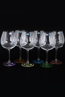 Набор бокалов для вина 6 шт. Crystalite Bohemia
