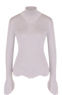 Приталенный свитер с высоким воротником MRZ