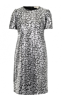 Мини-платье прямого кроя с пайетками MICHAEL Michael Kors
