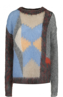 Вязаный пуловер с круглым вырезом и длинным рукавом Chloé