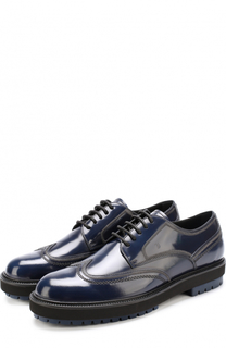 Кожаные дерби с круглым мысом Tod’s Tods