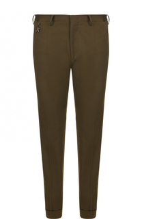 Хлопковые брюки прямого кроя PT01