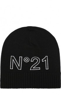 Шапка с логотипом бренда No. 21