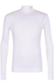 Однотонная хлопковая водолазка CALVIN KLEIN 205W39NYC