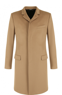 Однобортное пальто из смеси шерсти и кашемира Dolce &amp; Gabbana