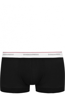 Боксеры из вискозы с широкой резинкой Dsquared2