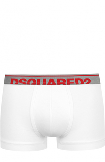 Боксеры из вискозы с широкой резинкой Dsquared2