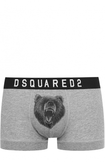 Хлопковые боксеры с широкой резинкой Dsquared2