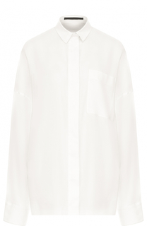 Однотонная блуза свободного кроя Haider Ackermann