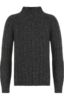 Шерстяной свитер фактурной вязки Burberry