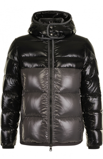 Стеганый пуховик Harry на молнии с капюшоном Moncler