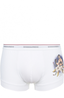 Хлопковые боксеры с широкой резинкой Dsquared2
