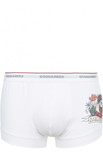 Хлопковые боксеры с широкой резинкой Dsquared2