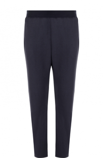 Брюки прямого кроя из смеси хлопка и вискозы Ermenegildo Zegna