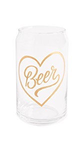 Gift Boutique Beer Heart Glass