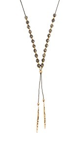 Gorjana Power Pyrite Necklace for Intuition