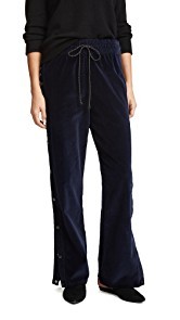 Hudson Aria Velvet Track Pants